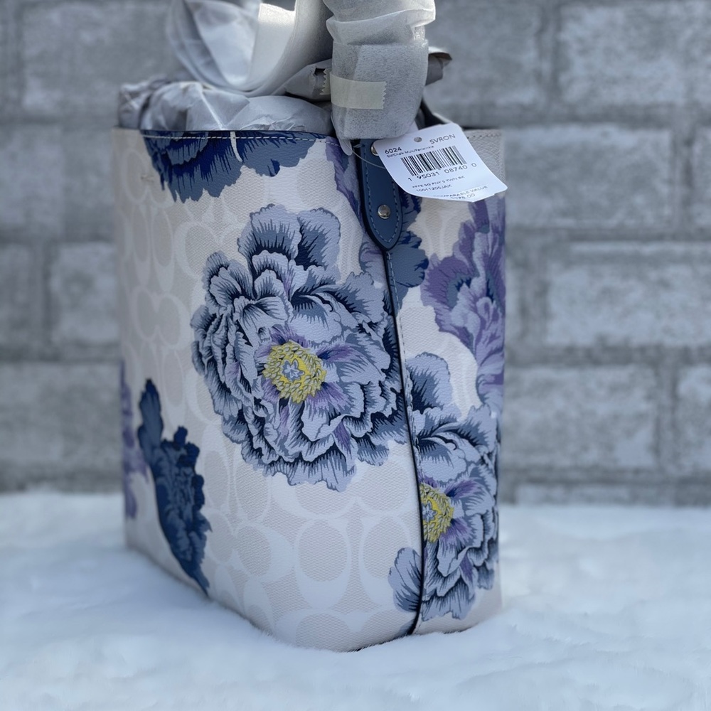Coach Kaffe Fassett Small Town Bucket Bag Set - Picture 4 of 15